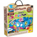 Magnetic Fish Fun - jeu d'apprentissage en bois - basé sur la méthode Montessori - LISCIANI