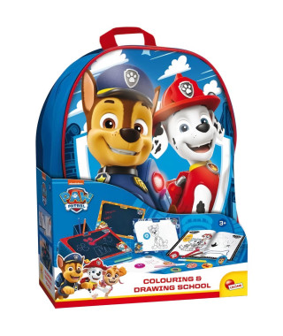 Sac a dos coloriage et école de dessin - Paw Patrol - LISCIANI