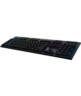 Clavier Gaming mécanique - Logitech G - G915 LIGHTSPEED RVB - GL CLICKY SWITCH - Carbon - AZERTY - Sans fil -  Noir