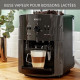 KRUPS Machine a café broyeur grain, Mousseur de lait, 2 tasses espressos simultané, Nettoyage automatique, Essential grise YY…