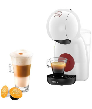 KRUPS Nescafé Dolce Gusto Machine a café multi-boissons, Ultra compact, Intuitive, Piccolo XS blanche YY5218F