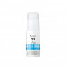 Bouteille d'encre - CANON - GI-53C - Cyan - Compatibilité PIXMA G650 et G550 - (4673C001)