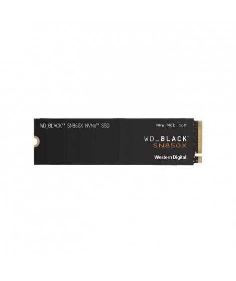 WESTERN DIGITAL Disque dur SN850X - NVME SSD - 4TB interne - format M2 - Noir