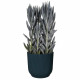 Pot De Fleurs Rond GREEN BASICS - Plastique  - Ø45 - Noir