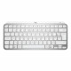 Clavier sans fil Logitech - MX Keys Mini - GRIS PALE - Compact, Bluetooth, rétroéclairé pour MAC, iOS, Windows, Linux, Android