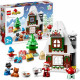 LEGO 10976 DUPLO La Maison en Pain d'Épices du Pere Noël, Jouet Maison, Figurine Ours en Peluche, Cadeau Noël, Enfants Des 2 Ans