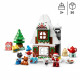 LEGO 10976 DUPLO La Maison en Pain d'Épices du Pere Noël, Jouet Maison, Figurine Ours en Peluche, Cadeau Noël, Enfants Des 2 Ans