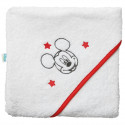 DISNEY Mickey Cape de bain - 80 x 80 cm   Blanc/Rouge