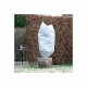 NATURE Lot de 2 housse d'hivernage 50 g/m² - Ø 75 cm x 1,50 m - Blanc