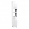 CORAIL Colonne de salle de bain L 30 cm - Blanc brillant