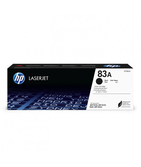 Cartouche de toner noir LaserJet authentique HP 83A - HP LaserJet Pro MFP M127 et M125