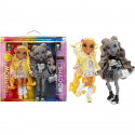 Special Edition Pack Rainbow High x Shadow High - Sunny & Luna - 2 poupées mannequin articulée 27cm + accessoires