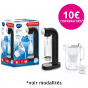 Machine a soda BRITA SodaONE noire + carafe grise MAXTRA+