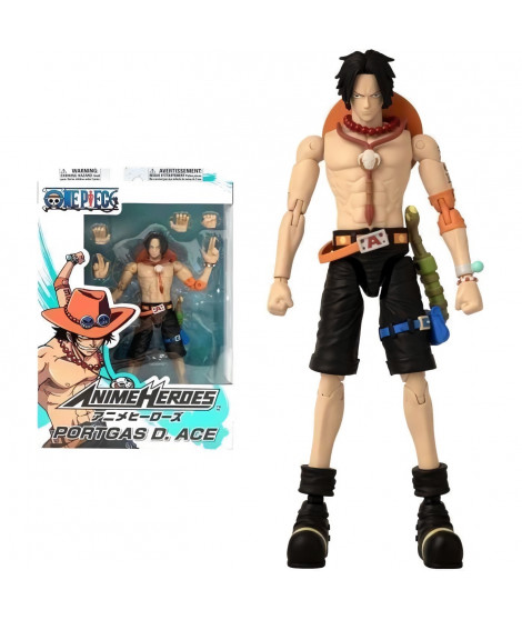 Figurine Portgas D. Ace 17 cm - Bandai - Anime Heroes - One Piece