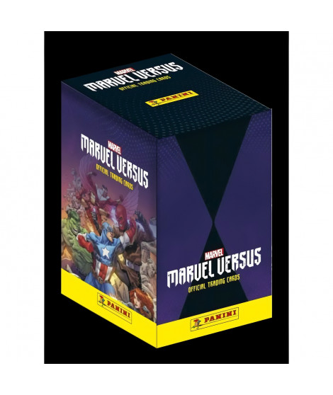 Collection de cartes Marvel Versus - Panini - Boîte de 24 pochettes - 144 cartes