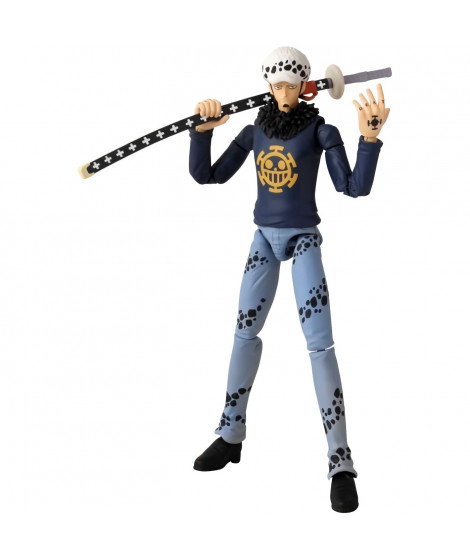 Bandai - Anime Heroes - One Piece - Figurine Anime Heroes 17 cm - Trafalgar Law - 36937 Multicolore