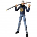 Bandai - Anime Heroes - One Piece - Figurine Anime Heroes 17 cm - Trafalgar Law - 36937 Multicolore