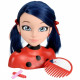 Tete a coiffer Miraculous Ladybug - BANDAI - Rouge - Licence Miraculous - Pour enfant a partir de 4 ans