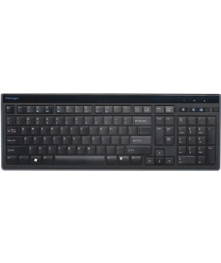 Kensington, clavier filaire Ultra Plat, Advance Fit, AZERTY, Noir