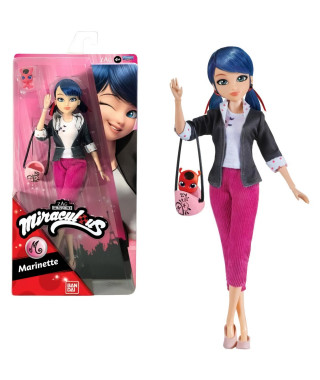 Miraculous Ladybug - Poupée mannequin 26 cm Marinette - BANDAI