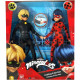 Pack de 2 Poupées mannequin 26 cm Miraculous Ladybug - Revivez les aventures de Ladybug et Chat Noir