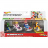 HOT WHEELS Mario Kart Pack de 4 Petite Voitures 2