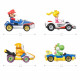 HOT WHEELS Mario Kart Pack de 4 Petite Voitures 2