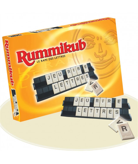 RUMMIKUB - Lettres - Jeu de societe de reflexion - Jeu educatif