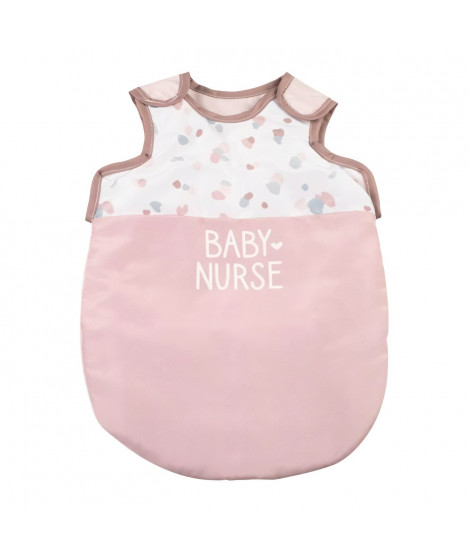SMOBY - Baby Nurse Turbulette pour poupons jusqu'a 42cm - Porte-bébé en tissu réglable