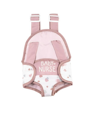 Porte-bébé pour poupon jusqu'a 42cm - SMOBY - Baby Nurse - 2 positions - lanieres réglables