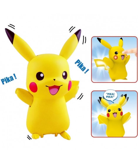 Jeu interactif My Partner Pikachu de BANDAI - 10 cm - Pour enfant a partir de 4 ans
