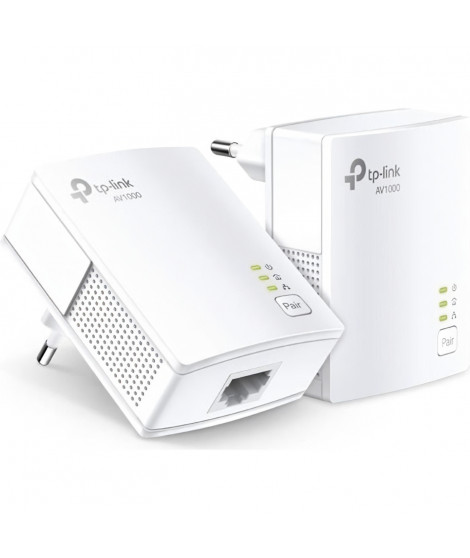 TP-Link TL-PA7017 KIT 1000 Mbps Pack de 2 Adaptateurs CPL avec 1 port Gigabit