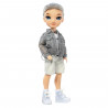Rainbow High S23 Fashion Doll - Poupée 27 cm Aiden Russel (Amethyste) - 1 tenue, 1 paire de chaussures et des accessoires