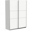 Armoire GHOST - Décor blanc mat - 2 Portes coulissantes - L.148 x P.59,9 x H.203 cm - DEMEYERE