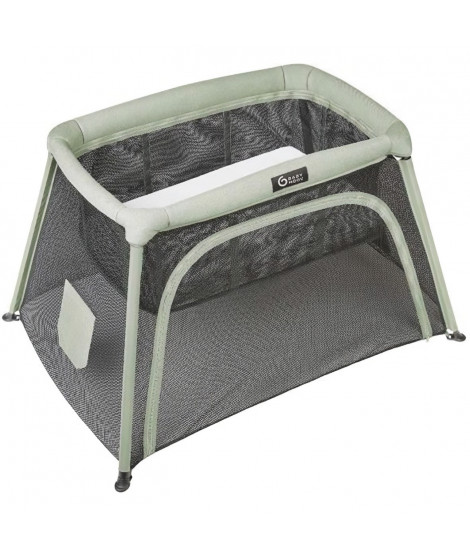 Babymoov Lit parapluie 3-en-1 Moov and Comfy - Des la Naissance et jusqu'a 4 ans - Berceau Grand Lit d'appoint & Aire de jeux