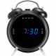 BIGBEN RR90EPOKN Radio Réveil EPOK - Double alarme - Noir