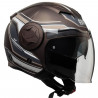 CGM Casque Jet 129G Chicago - Homme - Marron