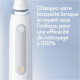 Brosse a dents électrique ORAL-B iO4 connectée - 80363959 - blanc - sans fil