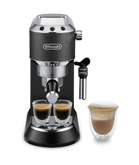 Machine expresso classique - DELONGHI EC685.BK Dedica Style - Noir