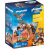 PLAYMOBIL 70072 - PLAYMOBIL THE MOVIE Marla avec cheval