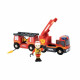 Brio World Camion de Pompiers Son et Lumiere  - Accessoire son & lumiere Circuit de train en bois - Ravensburger - Des 3 ans …