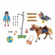 PLAYMOBIL 70072 - PLAYMOBIL THE MOVIE Marla avec cheval