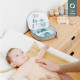 Babymoov Trousse de soin pour bébé, 9 Accessoires, avec Thermometre Digital, Bleue