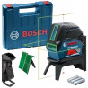 Laser ligne Bosch Professional GCL 2-15 G + RM1 + BM3 - 0601066J00