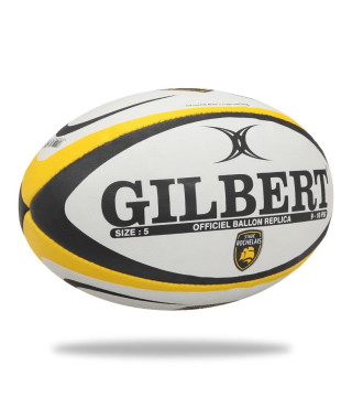 GILBERT Ballon de rugby Replique Club La Rochelle - Taille 5 - Homme