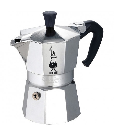 Cafetiere Italienne BIALETTI  - Moka Express - Aluminium - 3 Tasses