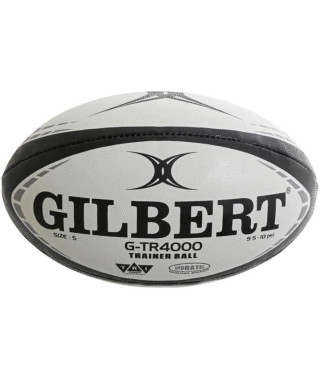 GILBERT Ballon de rugby G-TR4000 - Taille 5 - Homme - Noir