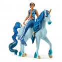 Figurine - SCHLEICH - Aryon et sa licorne - Bayala - 70718