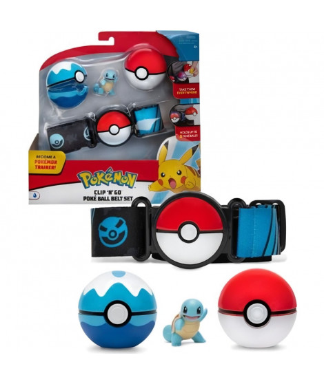 BANDAI POKEMON - Ceinture Carapuce - Wave 7