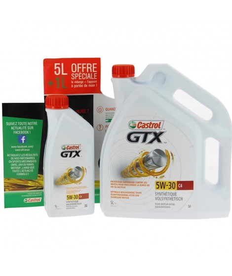 CASTROL GTX 5W-30 C4 5L+1L